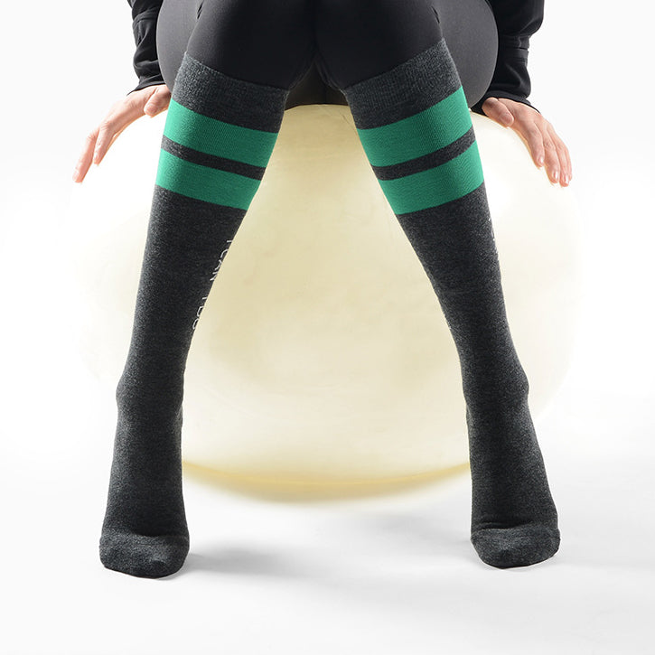 Men's Sports socks High-top micro pressure quick drying socks aerobics pressure socks