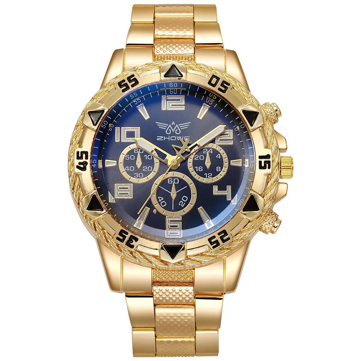 Large Dial Fashion Quartz Business Wristwatch