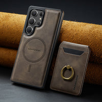 Thumbnail for 2 in 1 Detachable Magnetic Leather Case for Samsung S25Ultra with Card Holder