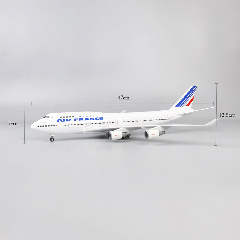 AirFrance Boeing 747 Airplane Model (1/160 Scale - 47CM)
