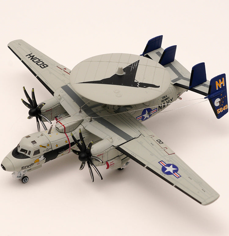 S14 E-2C E2 Hawkeye Early Warning VAW-117 Plane Aircraft  Airplane Model (1/144 Scale)
