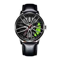 Thumbnail for Fashion Men Sports Watches 3d Car Wheel Stainless Steel Band Wrist Watch Men's Quartz Watch