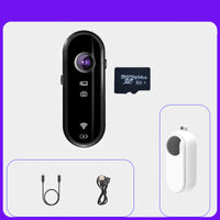 Thumbnail for HD Pocket Action Camera with WiFi, Anti-Shake, Waterproof Case for Helmet/Bicycle With 16GB card