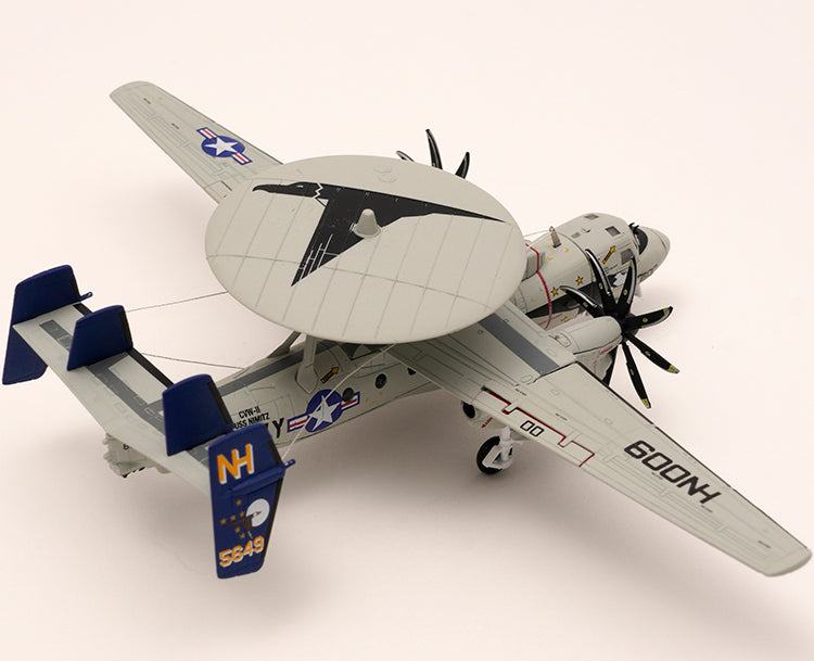 S14 E-2C E2 Hawkeye Early Warning VAW-117 Plane Aircraft  Airplane Model (1/144 Scale)