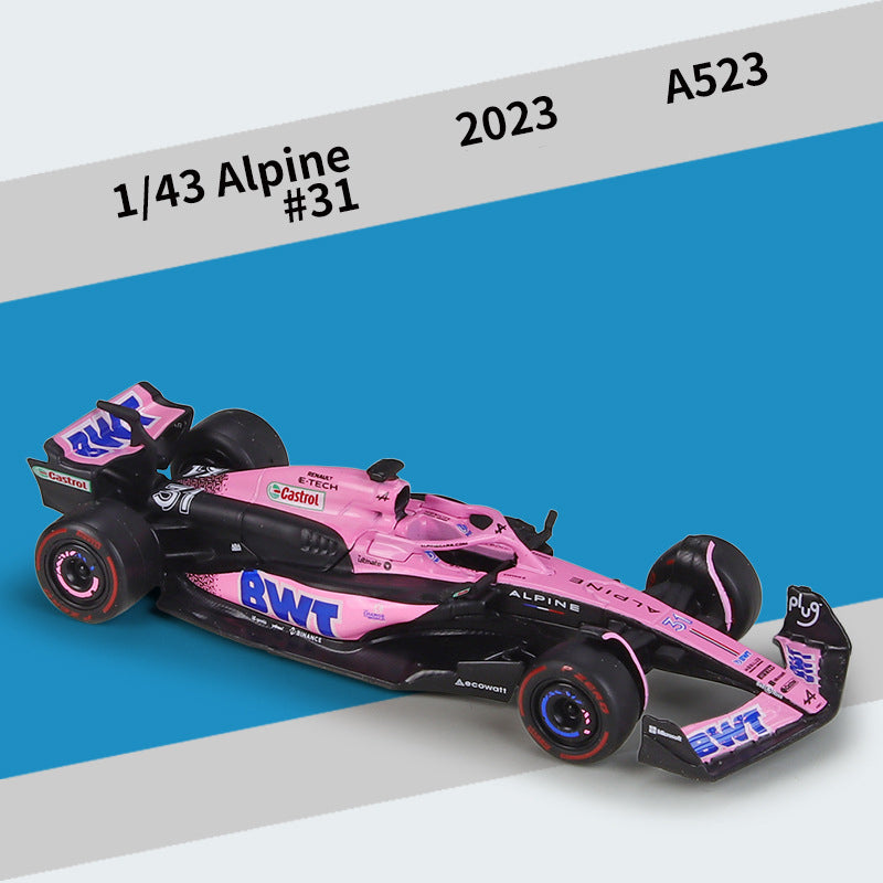 1:43 Alpine A523 (2023 season Bahrain Station) F1 Alloy Static Model