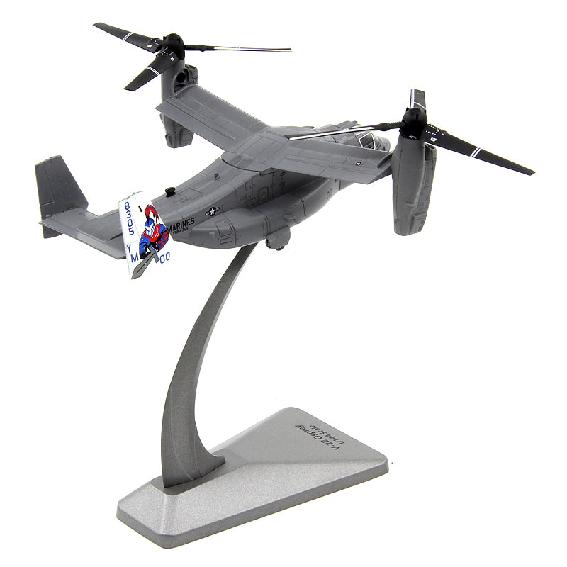 Bell V-22 V22 MV-22B Osprey Transport Helicopter Model 1/144 Scale