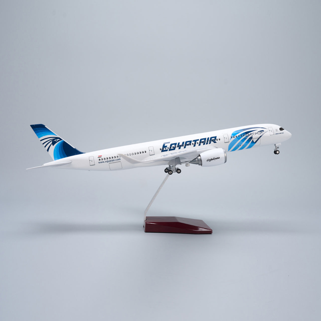 Egypt Air Airbus A350 Airplane Model (1/142 Scale - 47CM)