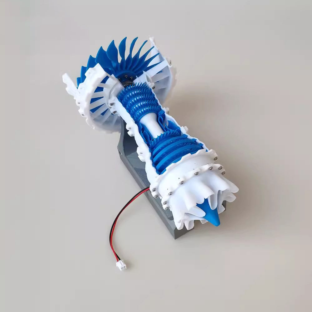 3D Printed Airplane Jet Engine Supercharged Chrysanthemum Nozzle For Trent 1000 wis