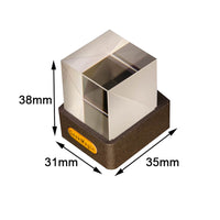 Thumbnail for GeekMagic GIFTV Crystal Cube Smart Weather Station Digital Clock