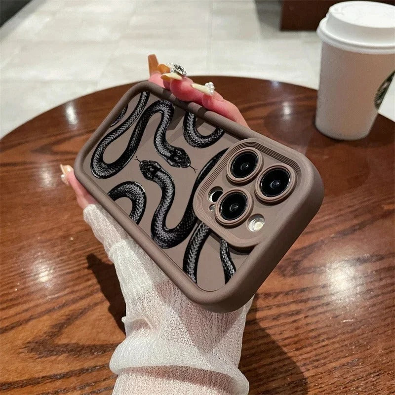 Funny Snake Protective iPhone Case