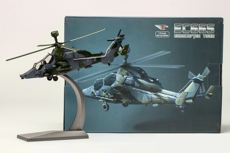 1/72 AF1 German Army EC-665 European Tiger UHT Attack Helicopter Alloy Helicopter Model