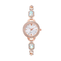 Thumbnail for Simplicity Fashionable Gem Imitation Color Change Bracelet Women's Version Watch Small Size Quartz Wris