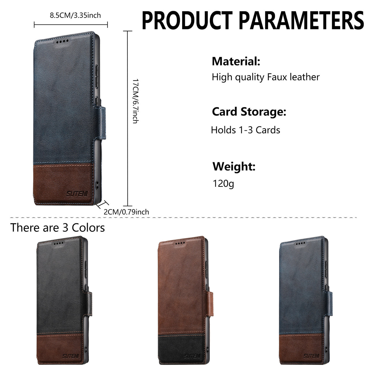 Faux Leather Wireless Charging Card Holder Stand Wallet Magnetic Flip Cover Phone Case For Samsung Galaxy S25 Ultra