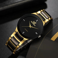 Thumbnail for Luxury Business Watch for Men and Women Neutral Color Steel Strap Casual Fashion Clock
