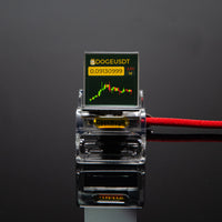 Thumbnail for Crystal Mini Monitor for Bitcoin & Weather Tracking