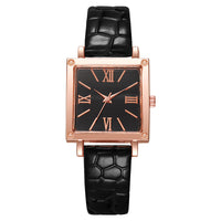 Thumbnail for Fashionable Luxury Elegant Minimalist Women's PU Leather Quartz Wrist watch Student Business Gift