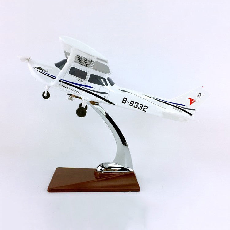 Classic CESSNA 172 SKYHAWK Airplane Model (1:60 Scale 28CM)