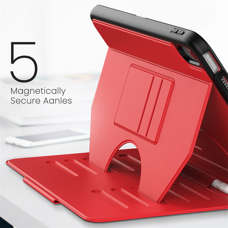 Smart Cover for iPad Model Multi-fold Back suction Case