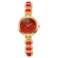 Thumbnail for Women's Watch Fashion Trend Women's Bracelet Watch Round Dial Inlaid with Diamond Quartz Watch
