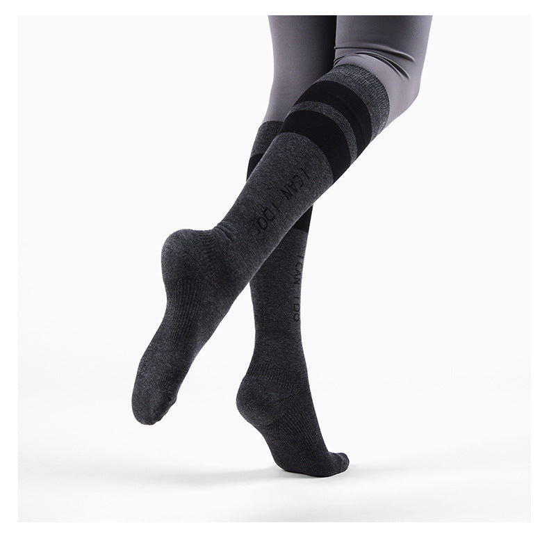 Men's Sports socks High-top micro pressure quick drying socks aerobics pressure socks