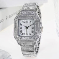 Thumbnail for Gold Watch Ladies Wrist Watch Luxury Rhinestone Unisex Bracelet Watches