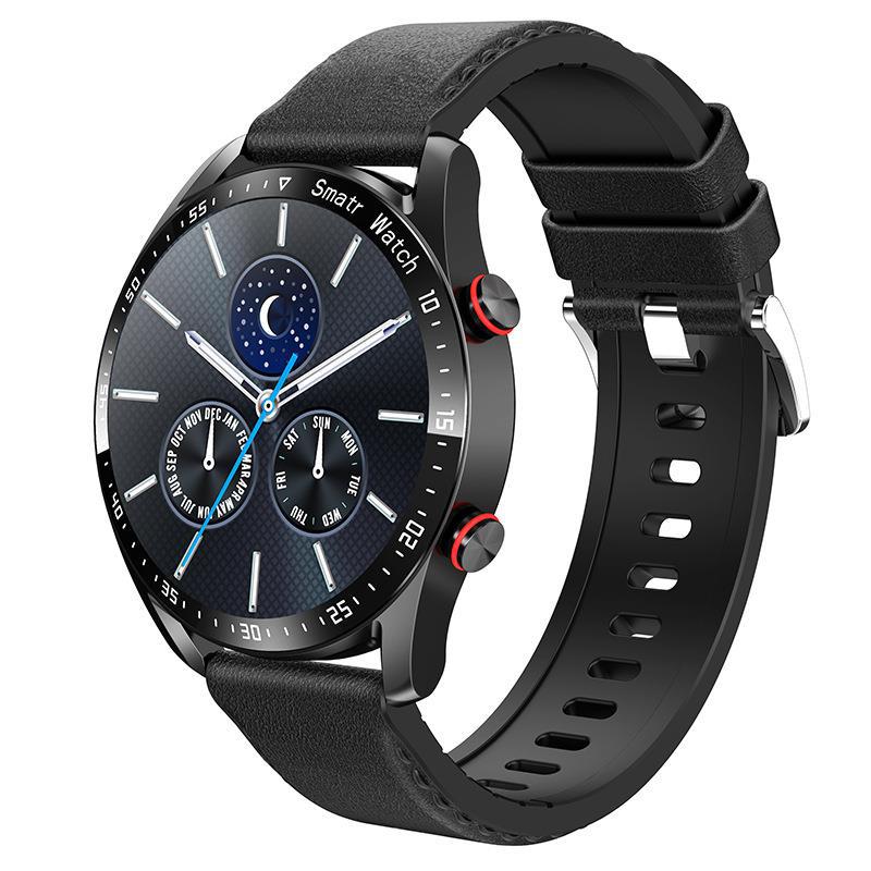 HW20 Smart Watch with ECG + PPG: 1.46" Large Screen Business Stainless Steel Strap & Call Function