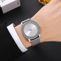 Thumbnail for Thin Mesh Belt Men's Watch Fashionable Simple Business Casual Alloy Sports Quartz Watch