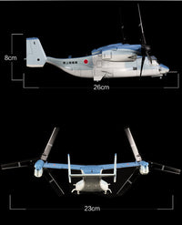 Thumbnail for 1:72 American Osprey Transport Aircraft Model V22 Rotary Wing Helicopter Alloy Military Aircraft Model