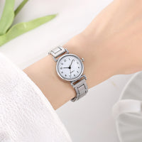 Thumbnail for Luxury Quartz Wristwatches for Women Fashion Analog Quartz Watch Stainless Steel Strap Ladies Watches