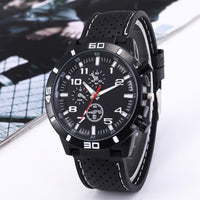 Thumbnail for Kegllect Men Quartz Watch Silicone Strap Business Fashion Watches