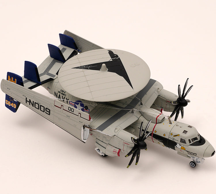 S14 E-2C E2 Hawkeye Early Warning VAW-117 Plane Aircraft  Airplane Model (1/144 Scale)