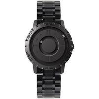 Thumbnail for Magnetic Roller Creative Trendy Black Technology Concept Borderless Design Watch