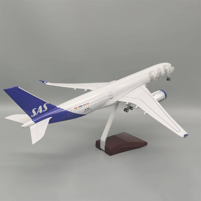 Airbus A350-900 SAS Scandinavian Airlines Resin Airplane Model (47CM)