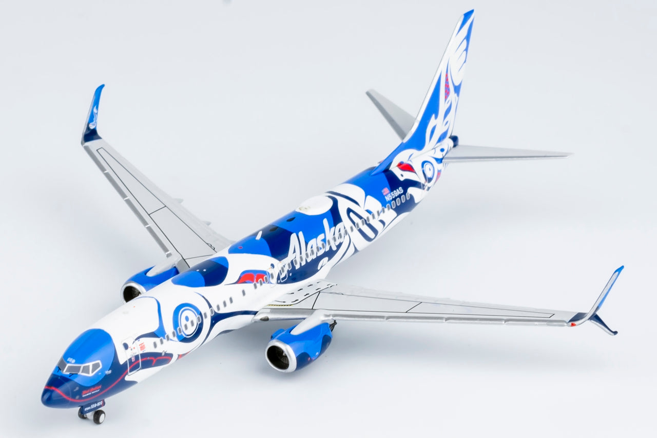 Alaska Airlines B737-800 N559AS Airplane Model (1/400 Scale)