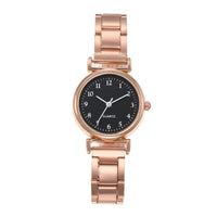 Thumbnail for Luxury Quartz Wristwatches for Women Fashion Analog Quartz Watch Stainless Steel Strap Ladies Watches
