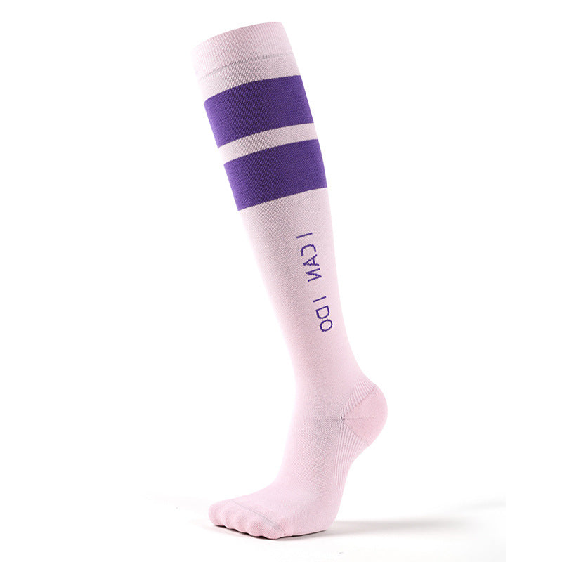 Women's Sports socks High-top micro pressure quick drying socks aerobics pressure socks