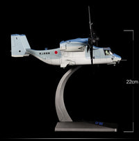 Thumbnail for 1:72 American Osprey Transport Aircraft Model V22 Rotary Wing Helicopter Alloy Military Aircraft Model