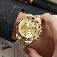 Thumbnail for Large Dial Fashion Quartz Business Wristwatch