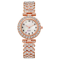 Thumbnail for Luxury Fashion Women Watch Set Silver Strap Ladies Quartz Wristwatch Alloy Bracelet