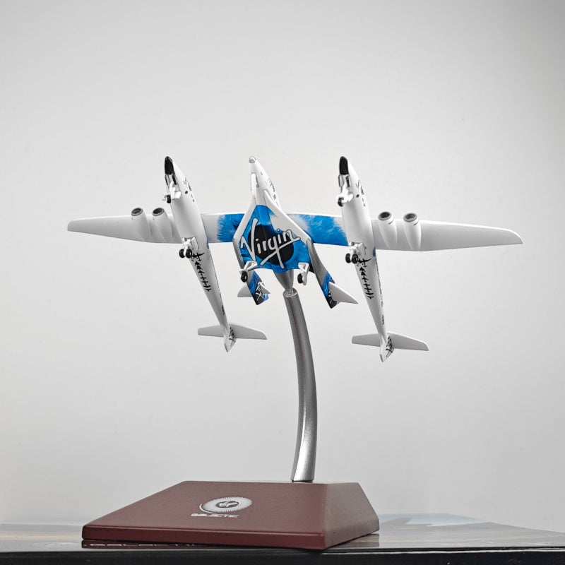 Galactic N348MS New paint Virgin Space Ship Craft Aircraft Airplane Model (1:400 Scale)