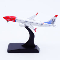 Thumbnail for Norwegian Air Shuttle EI-FYB Airline Boeing737 B737-MAX8 Airplane Model (1/400 Scale)