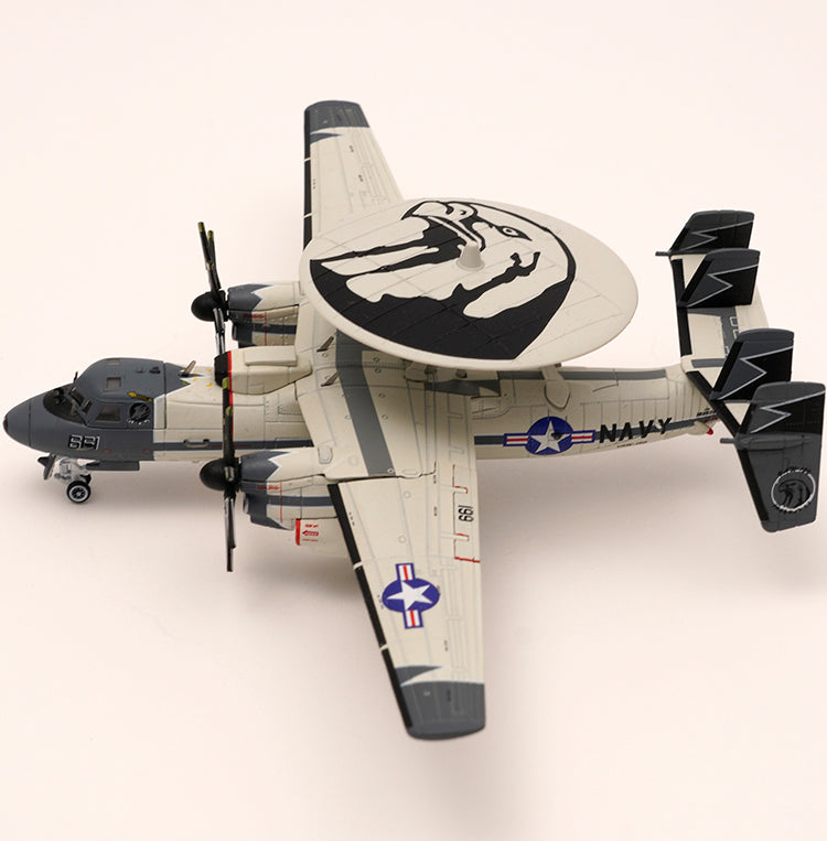 S14 E-2C E2 Hawkeye Early Warning VAW-120 Plane Aircraft  Airplane Model (1/144 Scale)