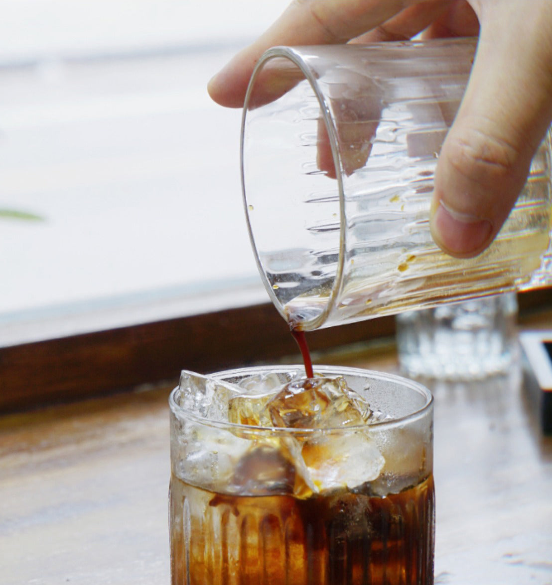Ice Drip Coffee Glass Lead-free Household Use
