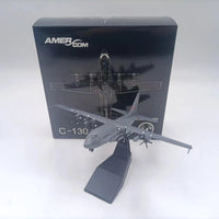 Thumbnail for US Air Force C-130J Super Hercules Transport Aircraft Airplane Model Scale 1:200