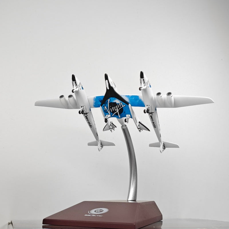 Galactic N348MS Old paint Virgin Space Ship Craft Aircraft Airplane Model (1:400 Scale)