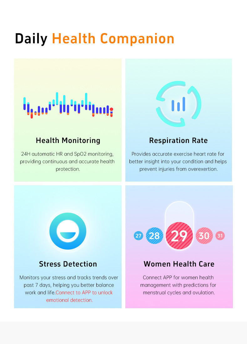 GTS8 Smart Watch 3ATM Waterproof Amoled bluetooth SmartWatch