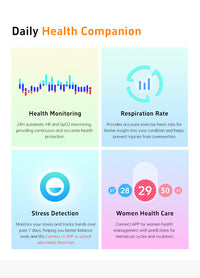 Thumbnail for GTS8 Smart Watch 3ATM Waterproof Amoled bluetooth SmartWatch