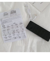 Thumbnail for LED Creative Mirror Alarm Clock (Battery & Plug-in)