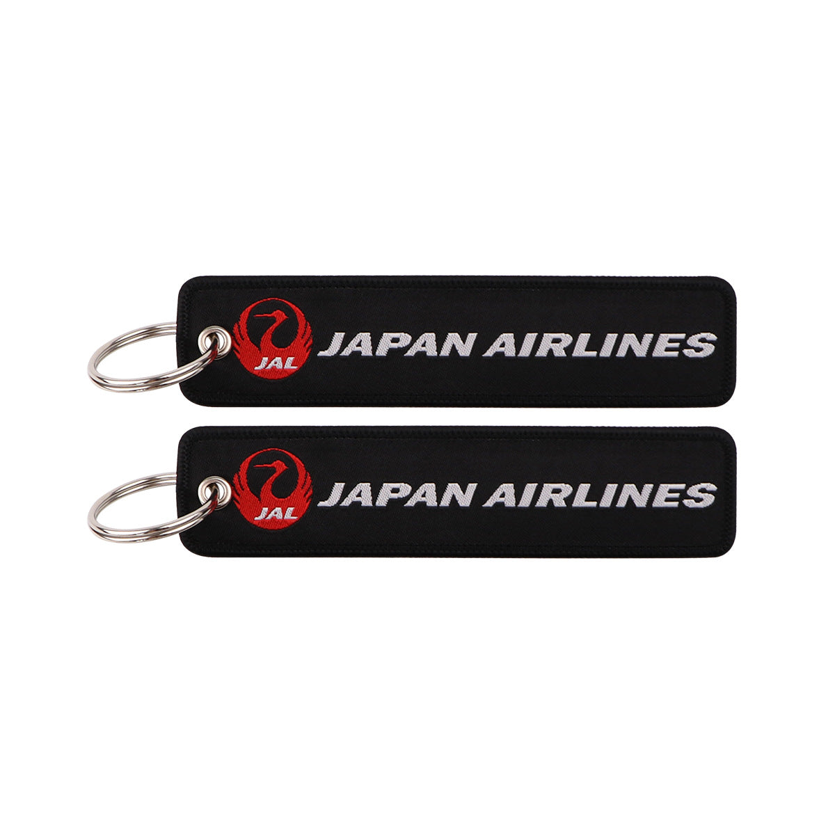 JAL (Japan Airlines Black) Designed Key Chains