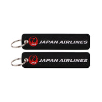 Thumbnail for JAL (Japan Airlines Black) Designed Key Chains